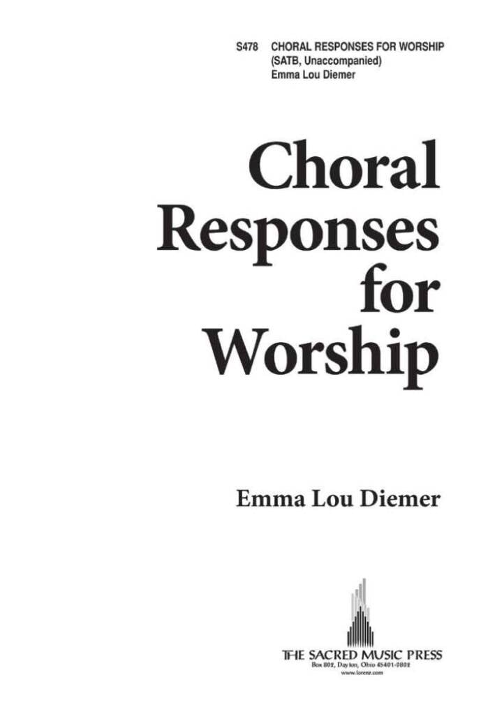 Choral Responses For Worship